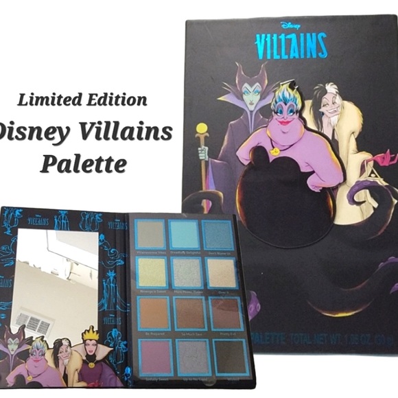 Disney Makeup New Limited Edition Disneys Villains Eyeshadow